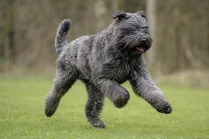 Bouvier des Flandres — running