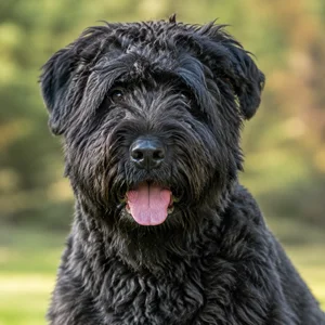 Bouvier des Flandres — happy