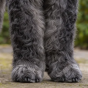 Bouvier des Flandres — paws