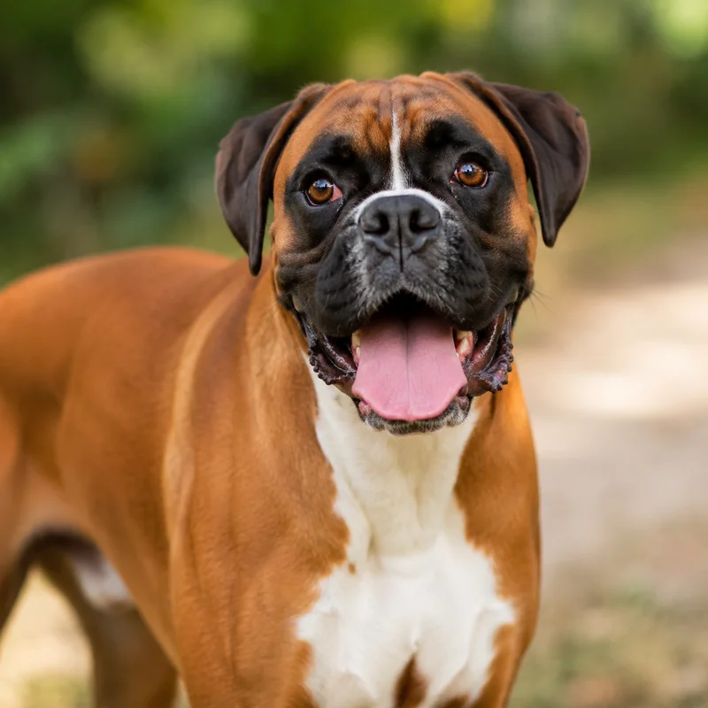 Boxer — happy