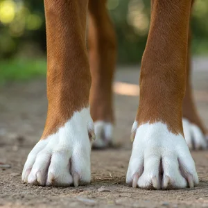 Boxer — paws
