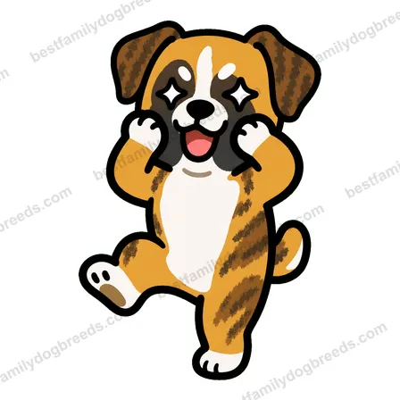 Boxer dog meme sticker preview