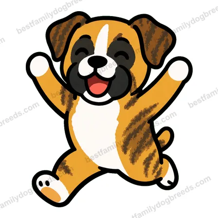 Boxer dog meme sticker preview