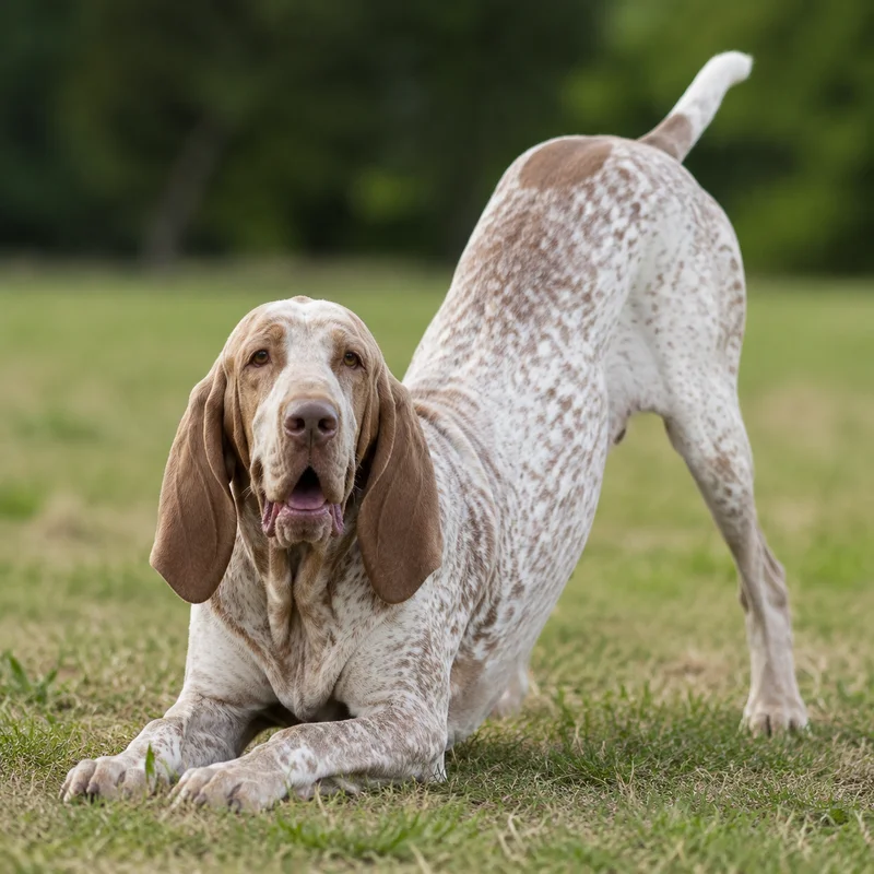 Bracco Italiano — playful