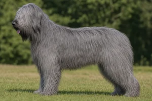 Briard — Gray coat