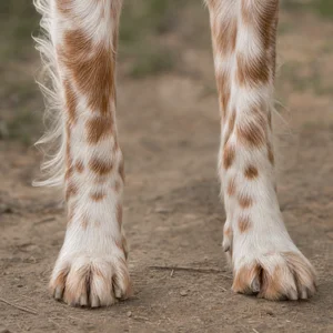 Brittany — paws
