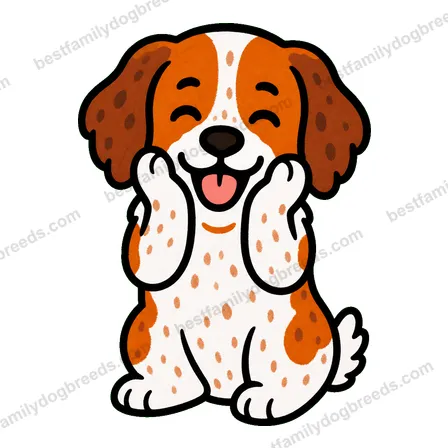 Brittany dog meme sticker preview