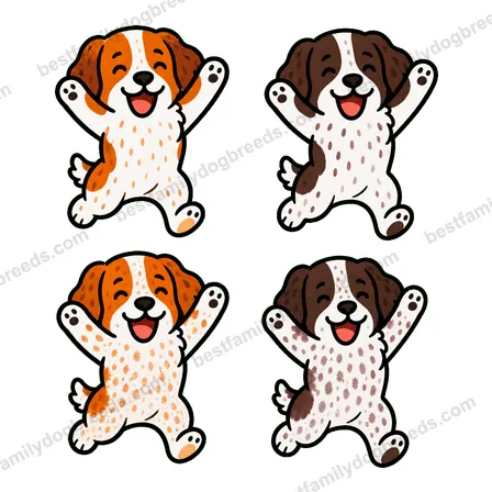 Brittany dog meme sticker preview