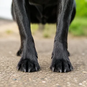 Brussels Griffon — paws