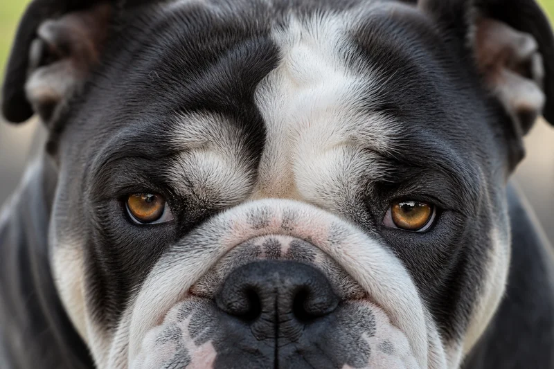 Bulldog — eyes