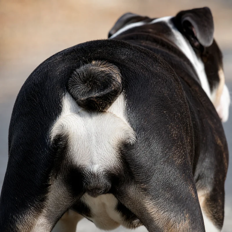 Bulldog — tail