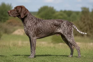 Burgos Pointer — Liver roan coat