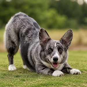 Cardigan Welsh Corgi — playful