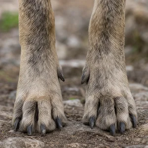 Castro Laboreiro Dog — paws