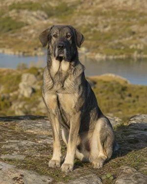 Castro Laboreiro Dog — sitting