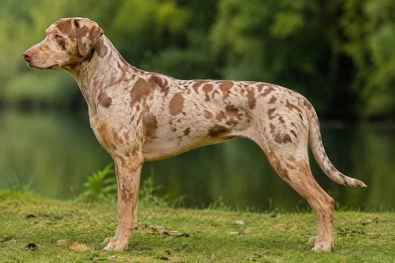 Catahoula Leopard Dog — Red Merle coat