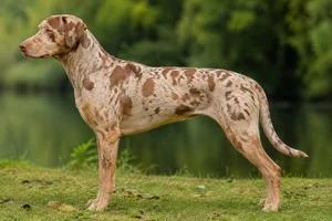 Catahoula Leopard Dog — Red Merle coat