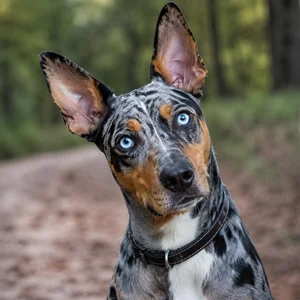 Catahoula Leopard Dog — alert