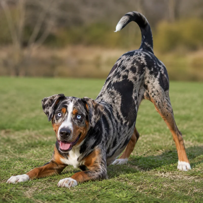 Catahoula Leopard Dog — playful
