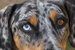 Catahoula Leopard Dog — eyes