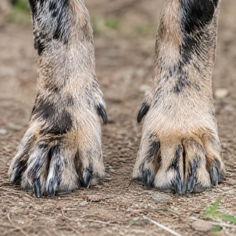 Catahoula Leopard Dog — paws