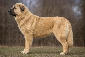 Caucasian Shepherd Dog — fawn coat