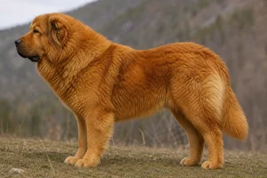 Caucasian Shepherd Dog — rust coat