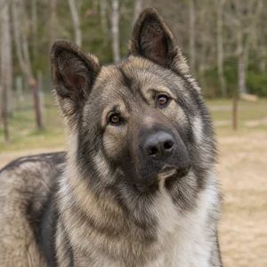 Caucasian Shepherd Dog — alert