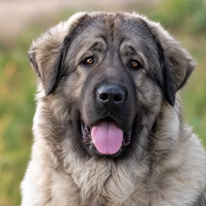 Caucasian Shepherd Dog — happy