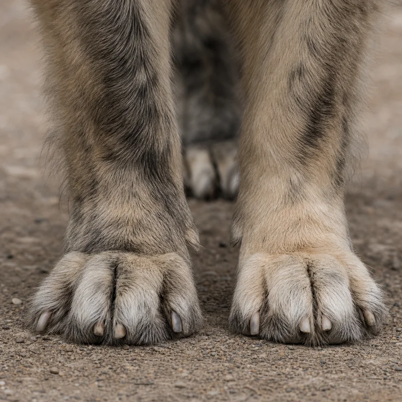 Caucasian Shepherd Dog — paws