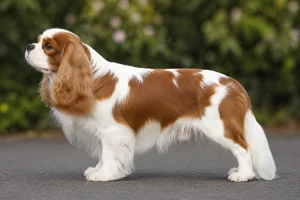 Cavalier King Charles Spaniel — Blenheim coat
