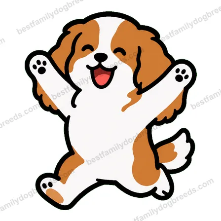 Cavalier King Charles Spaniel dog meme sticker preview