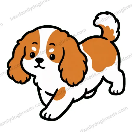 Cavalier King Charles Spaniel dog meme sticker preview