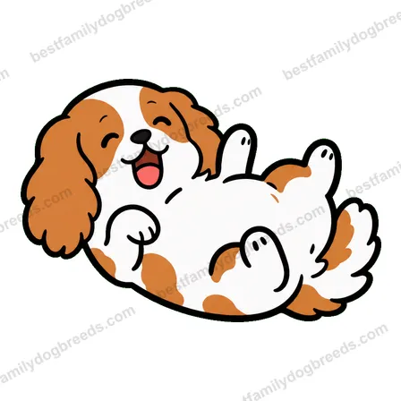 Cavalier King Charles Spaniel dog meme sticker preview