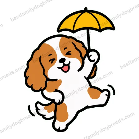 Cavalier King Charles Spaniel dog meme sticker preview