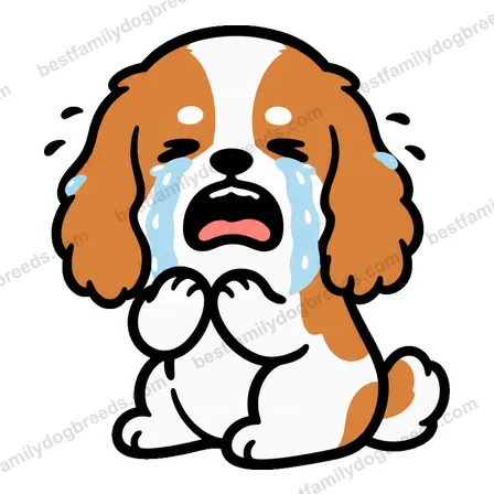 Cavalier King Charles Spaniel dog meme sticker preview