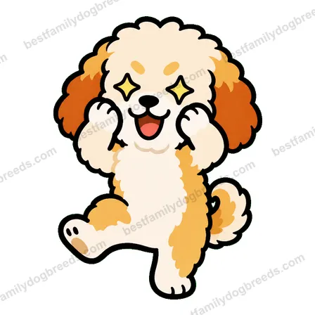 Cavapoo dog meme sticker preview
