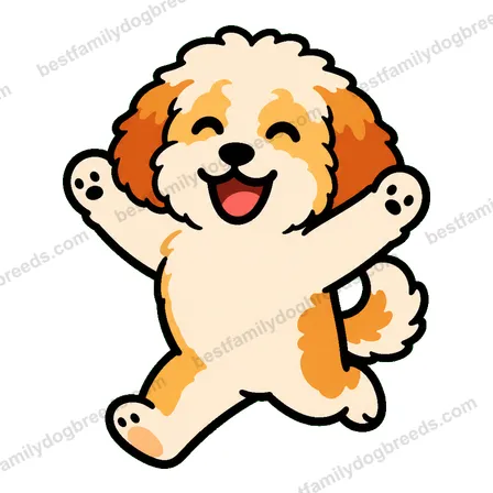 Cavapoo dog meme sticker preview