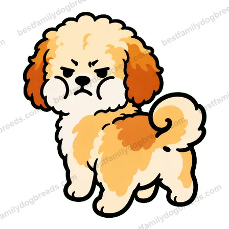 Cavapoo dog meme sticker preview