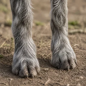 Cesky Fousek — paws