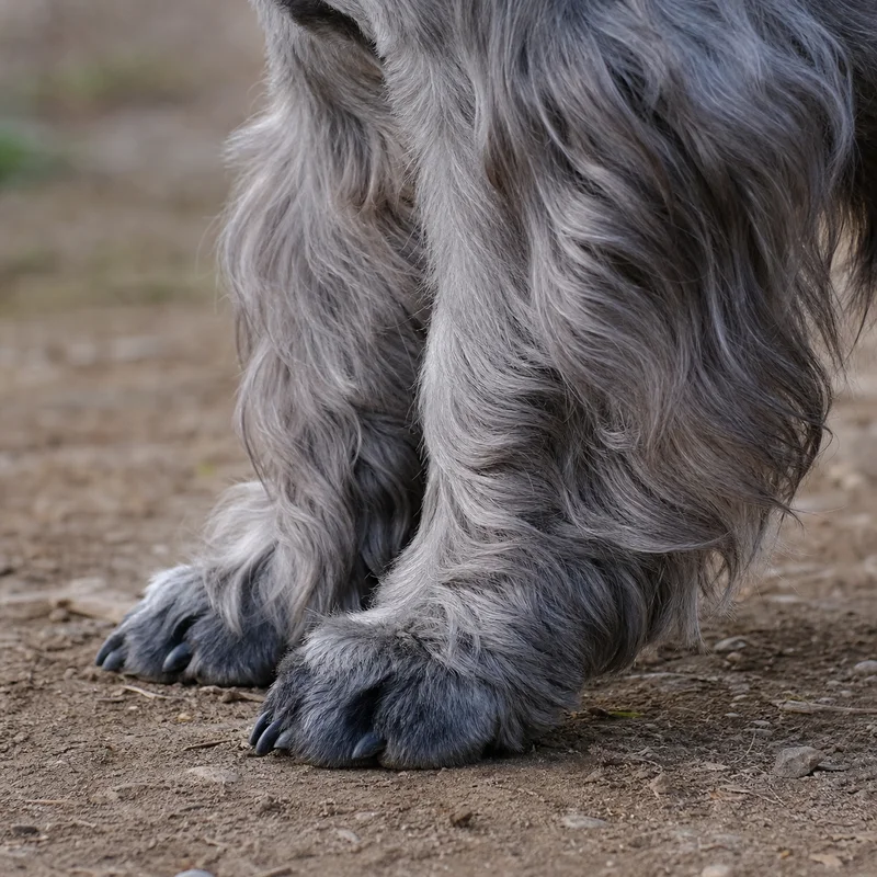 Cesky Terrier — paws