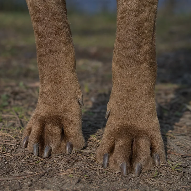 Chesapeake Bay Retriever — paws