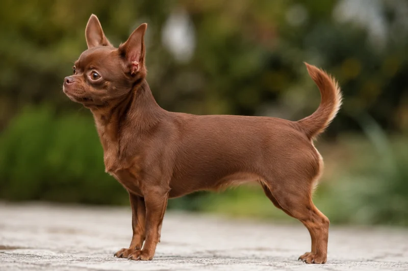 Chihuahua — red coat