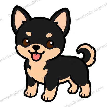 Chihuahua smiling dog meme sticker