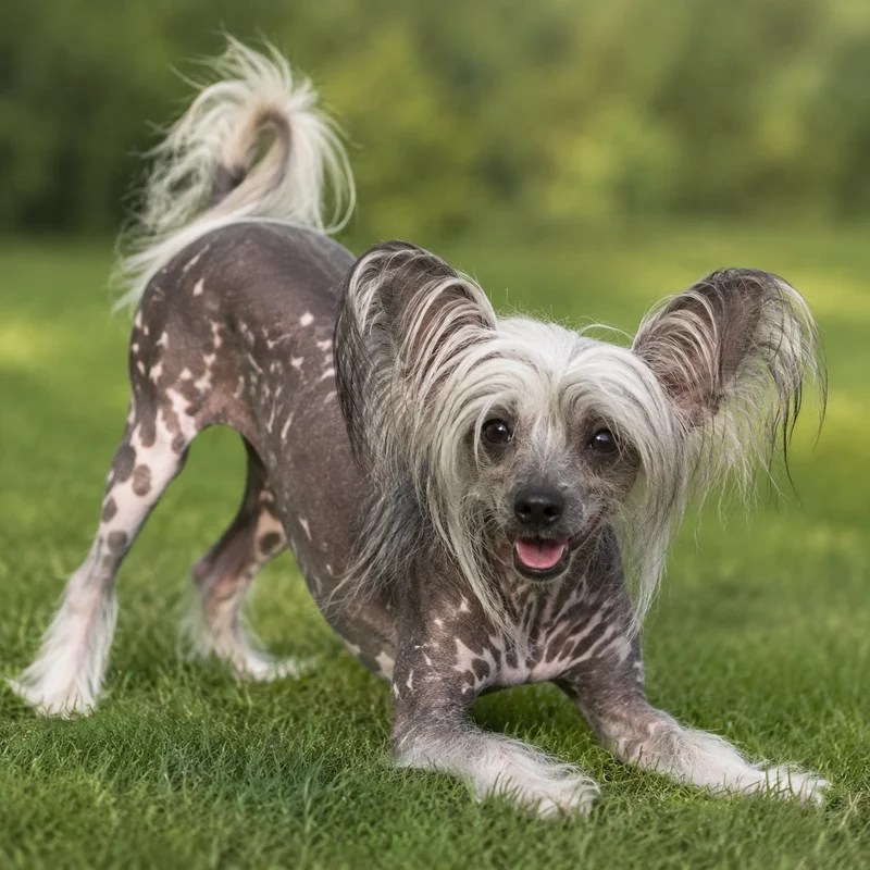 Chinese Crested — playful