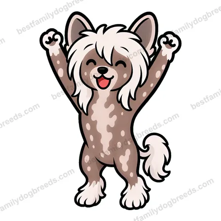 Chinese Crested sticker 2