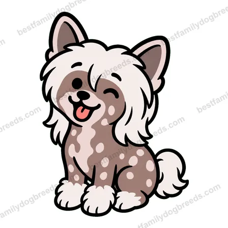 Chinese Crested sticker 3