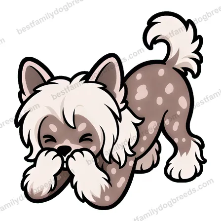 Chinese Crested sticker 4
