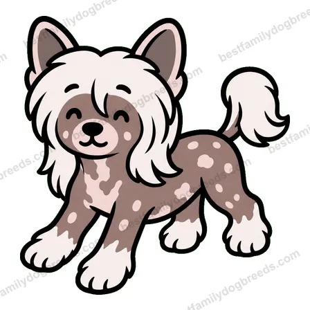 Chinese Crested dog meme sticker preview