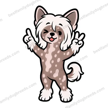 Chinese Crested sticker 12